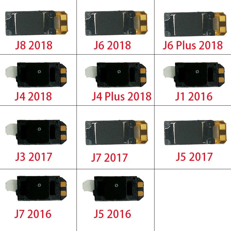 5 шт передний верхний наушник, наушники, динамик, звуковой приемник для samsung Galaxy J8 J6 J4 J7 J5 J3 J1