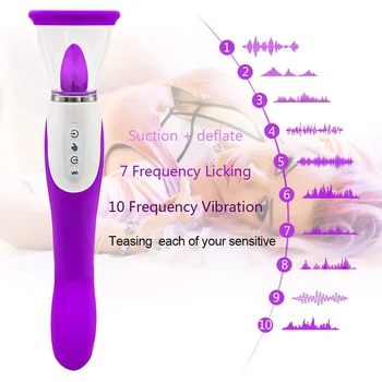 Adult Masturbators Blowjob Vibrators Heating Nipples Clitoris Stimulator Sucker Vagina Sucking anal Vibration Sex Toys For woman 3