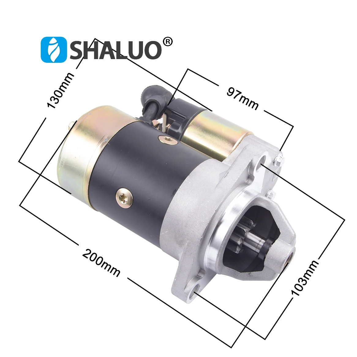 Qd124a 12v 1.2kw gerador diesel motor de