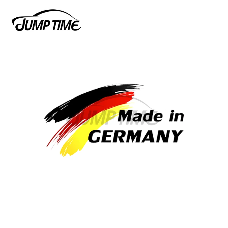 Автомобильная наклейка JumpTime 13x3,5 см, сделано в Германии, модная наклейка с царапинами в виде прикуса, аниме, автомобильные наклейки для складывания GTR EVO SX