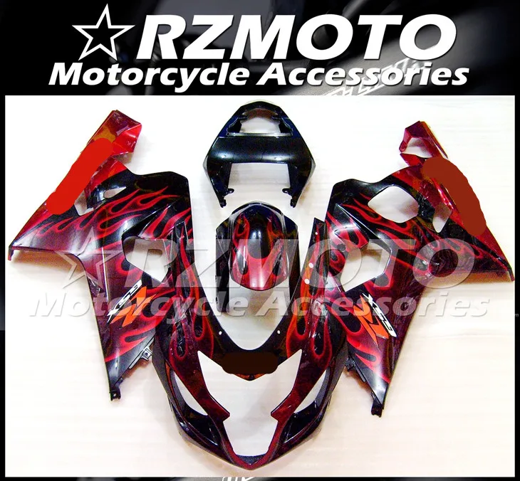 ABS мотоцикл обтекатель комплект для SUZUKI GSXR600 750 K4 2004-2005 год кузов литья под давлением Магазин № 1109 - Color: All sorts of color