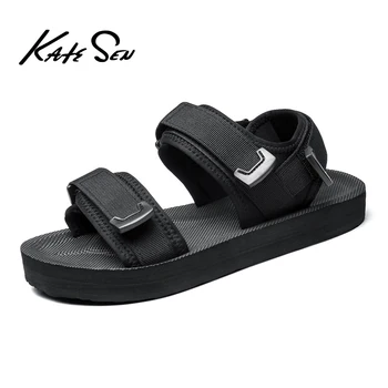 

KATESEN Summer Gladiator Men Sandals New Breathable Summer Men Shoes Outdoor Beach Sandals Fashion Brand Casual Sandals