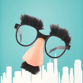 

1 Pc Big Nose Funny Glasses Halloween Costume Party Decoration Cosplay Props