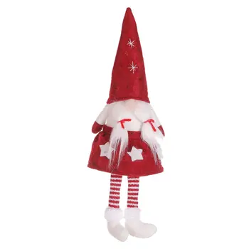 

Christmas Faceless Doll Small Pendant Christmas Faceless Doll With Dress Cap Tree Decoration Scene Layout