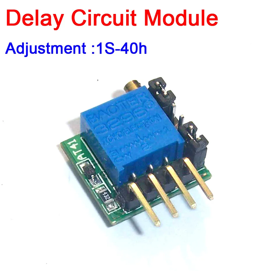 Adjustment 1s40h Delay Circuit Module Timing Switch Delay Time Dc 3