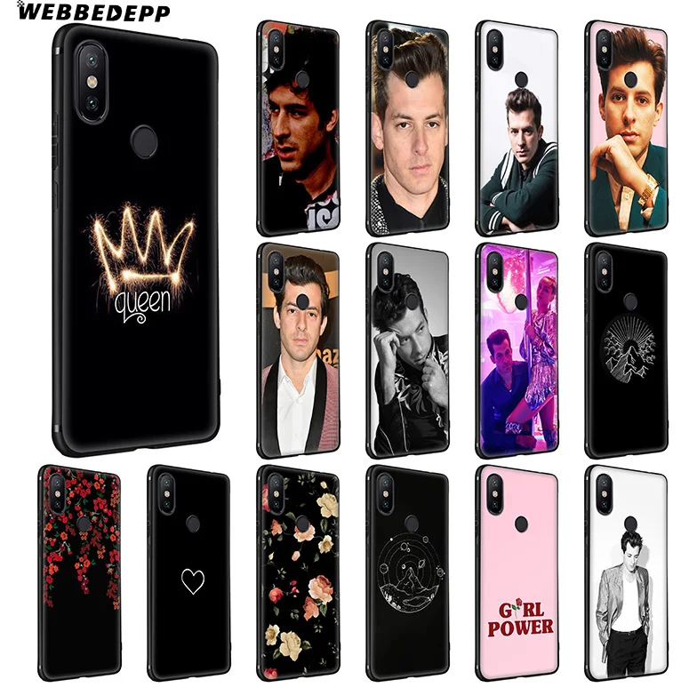 Mark Ronson Rose Soft Case for Xiaomi Mi A1 A2 A3 9 9T Pro CC9 CC9E &amp Redmi 8A 7A K20 Note 8 |