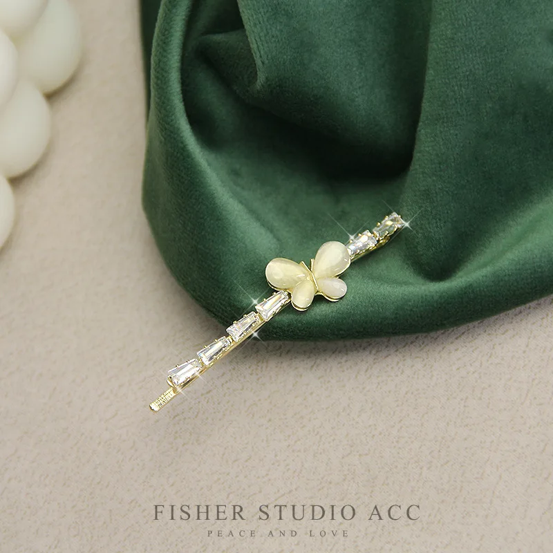 1 Paar exquisite elegante Strass-Haarnadeln, Geschenke für Frauen und Mädchen, Haarspangen, Nadeln, Haarspangen, Zubehör, Haarspange, Haarklammer, Kopfschmuck – Detail 8