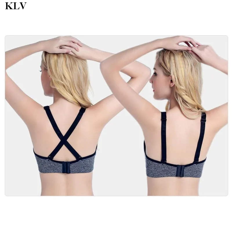 KLV, женские бюстгальтеры для кормления грудью, женский бюстгальтер для кормления, спортивная одежда для беременных, одежда для кормления молока
