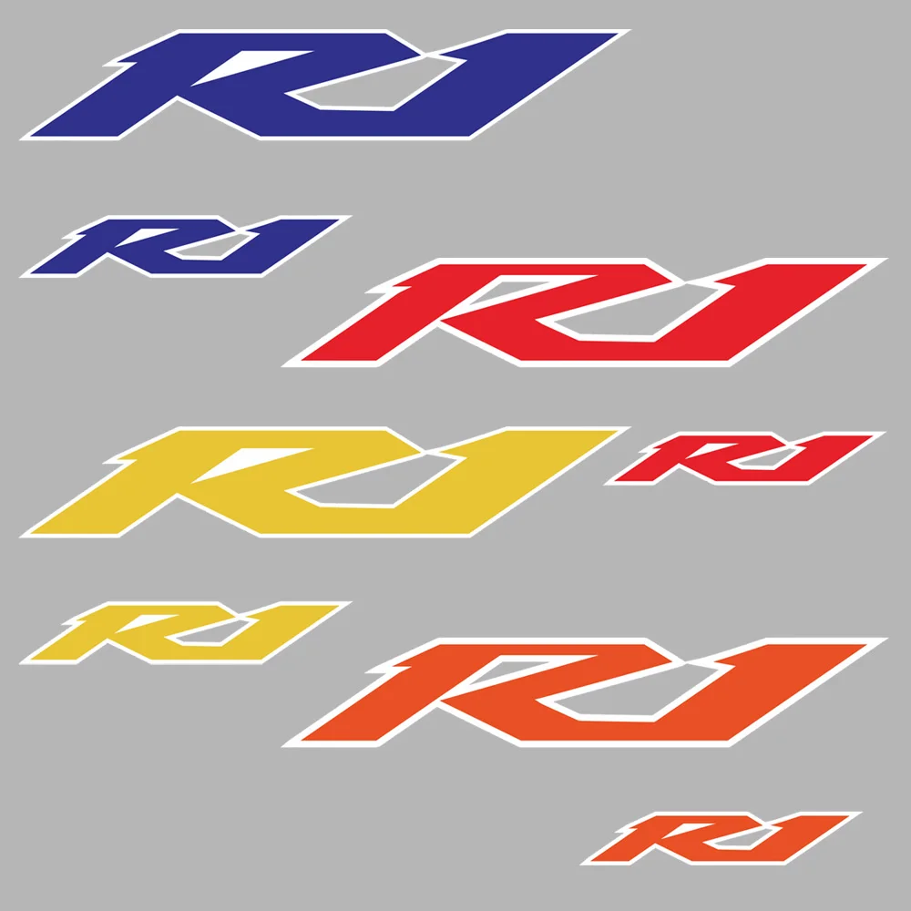 

Motorcycle Sticker For YAMAHA YZR R1 YZFR1 YZF-R1 Rims DECALS WHEELS Body Shell Helmet Fuel Tank R1 Pad Printing Film