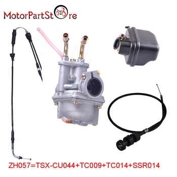 

Professional Motorcycle Parts Carburetor Air Filter Cleanner Box Housing and Throttle Choke Cable Fit for Yamaha PW50 PY50