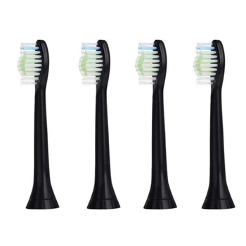 

4 pcs Sonicare Diamond Clean Electric Toothbrush Heads for Philips BLACK