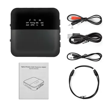 

SONRU Bluetooth 5.0 Audio Adapter Bluetooth Transmitter Receiver for TV Laptop Stereo System Wireless Adapter