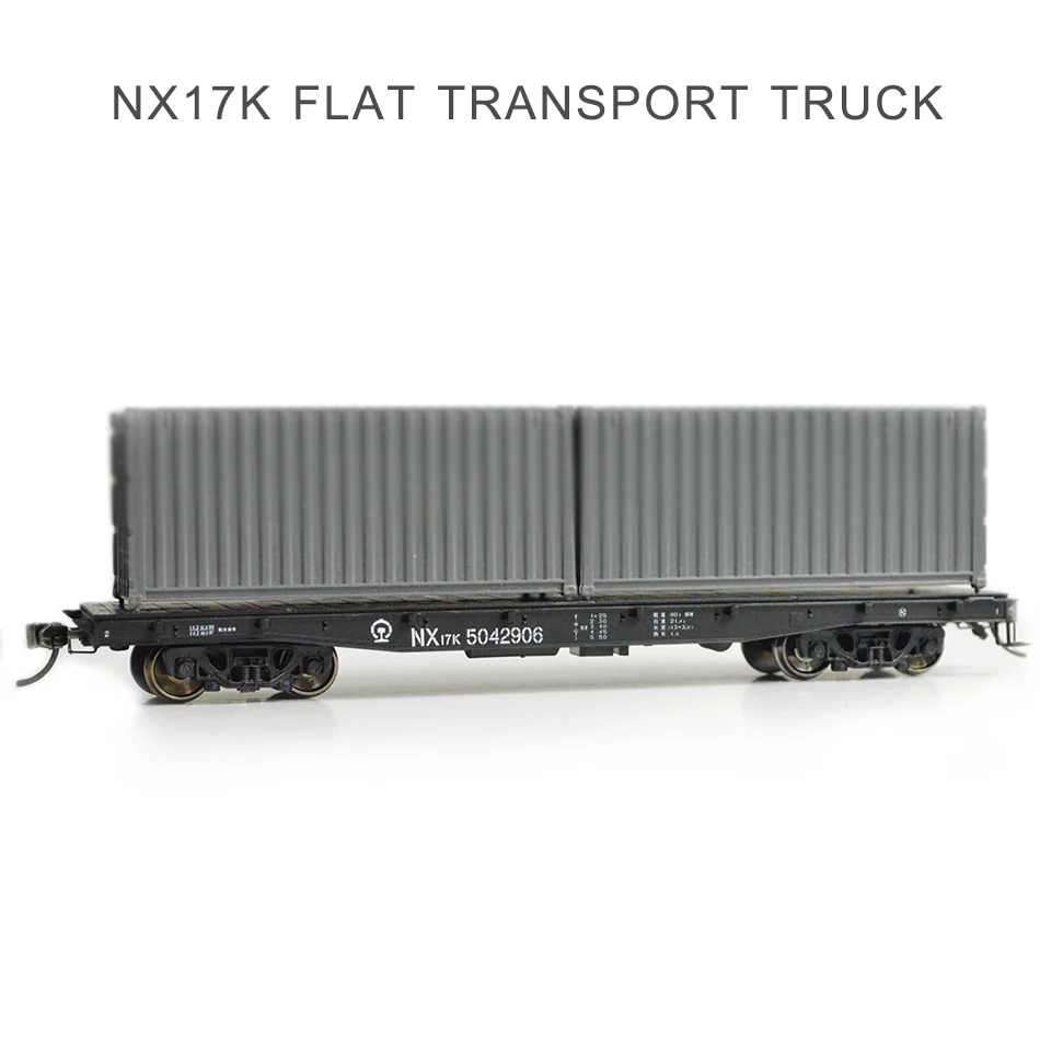 HO масштабная модель поезда транспортный грузовик автомобиль PF02XX NX17K/AK бортовой транспортер фрахт Compartm Diorama пейзаж макет