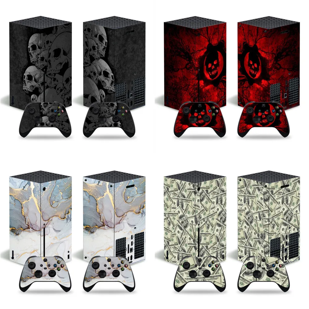 Cover Adesiva Skin Per Console Xbox Series X E 2 Controller Vinile Adesivo Skin Xbox Series X.