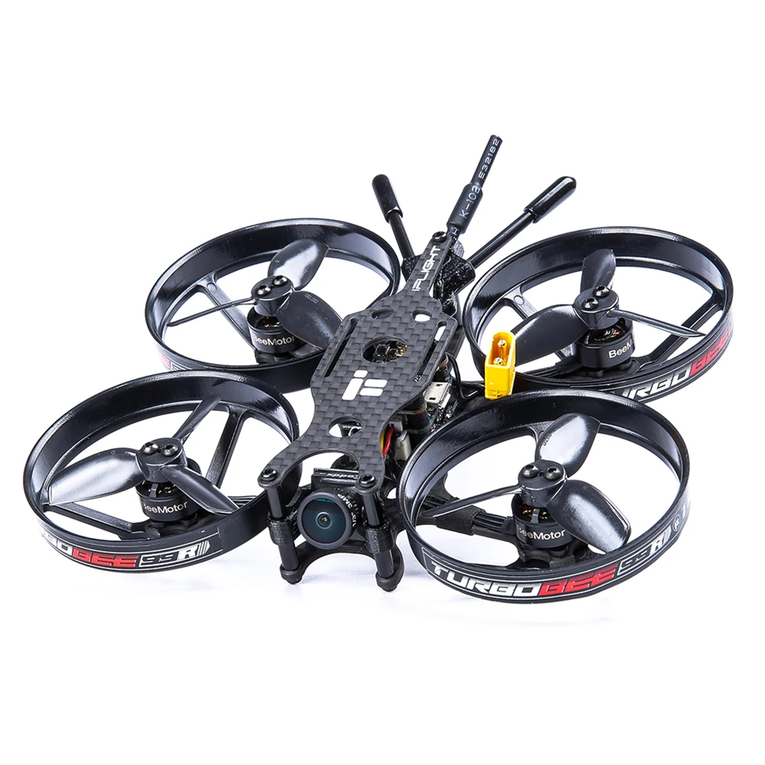 

TurboBee 99R 2-3S Micro FPV Racing Drone PNP BNF w/ SucceX F4 Flight Controller 12A ESC 1104 8300KV Motor Turbo Eos2 FPV Camera