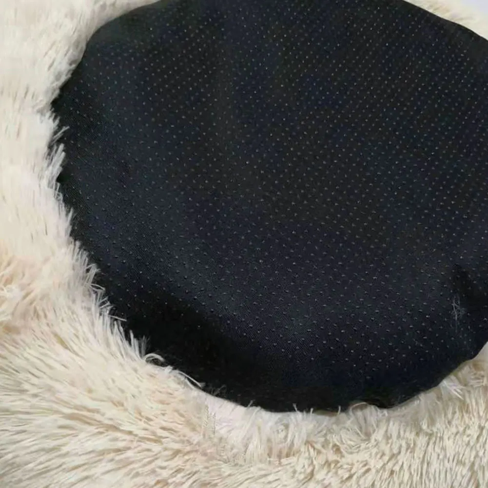 Кровать для домашних животных утолщенная пончик Cuddler домашняя плюшевая зимняя теплая моющаяся Универсальная мягкая круглая спальная Подушка однотонная