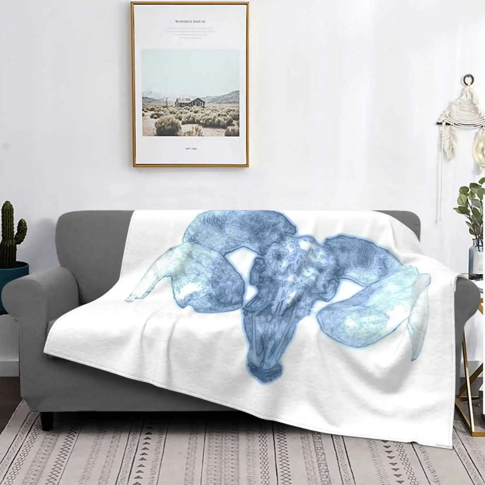 Ram-Incantesimo Per La Casa Divano Letto Campeggio Auto Aereo Viaggio Coperta Portatile Labirinto Modello Gordian Nodo Mente Animale Umano