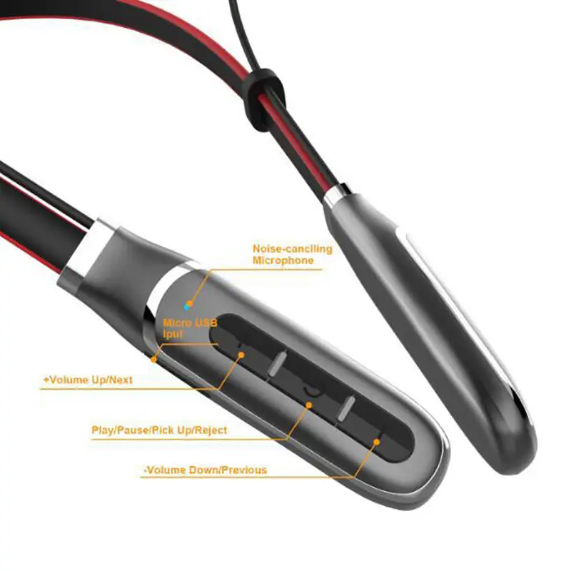 FFYY-Bluetooth наушники, Спортивные Беспроводные наушники, bluetooth-гарнитура с защитой от пота, басовые наушники с микрофоном для Iphone, Xiaomi