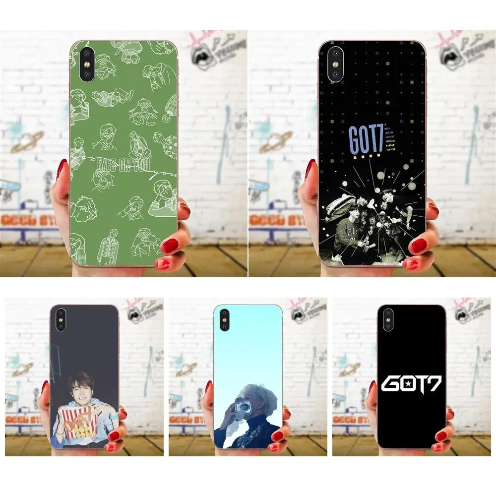 Got7 группы получили 7 для Sony Xperia Z Z1 Z2 Z3 Z4 Z5 compact Mini M2 M4 M5 T3 E3 E5 XA XA1 XZ Премиум мягкий