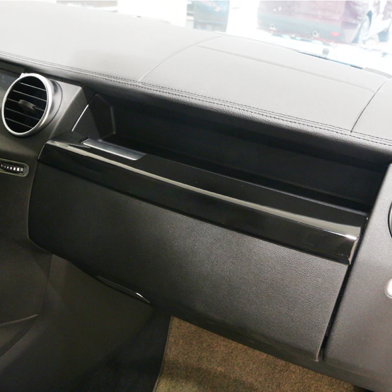 1 шт. для Land Rover Discovery 4 LR4 2010- ABS салона автомобиля бардачок молдинги крышка отделка Аксессуары