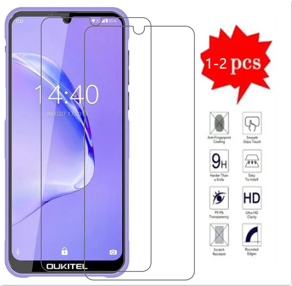Закаленное стекло для Oukitel Y1000 защита экрана закаленная Передняя пленка Pro