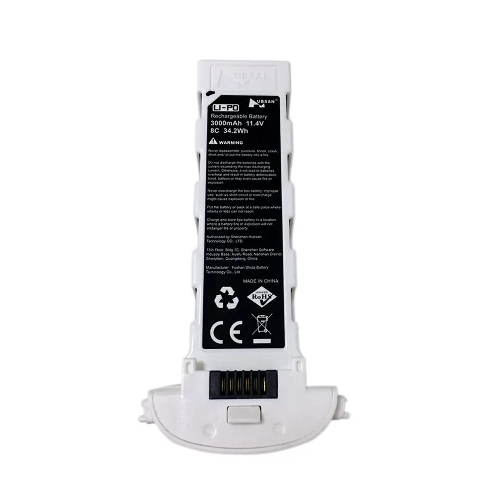 Hubsan H117S Zino gps Радиоуправляемый Дрон Квадрокоптер запасные части 11,4 V 3100mAh Интеллектуальная батарея полета для RC FPV гоночная камера Дрон