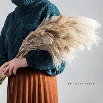 

Home Decoration Reed Dried Flowers Flower Bouquet Wedding Floral Arrangements Decor