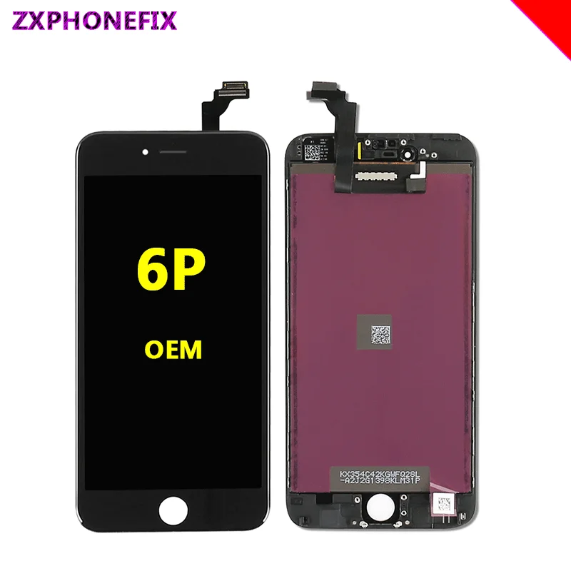 Для iPhone 6P Премиум OEM ЖК-экран Замена сборки сенсорный экран дисплей 100%
