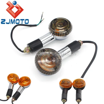 

Universal ABS Plastic 12V Amber Motorbike Turn Signal Indicator Light Blinkers Lamp for Kawasaki Suzuki KTM 10mm Mounting Bolt