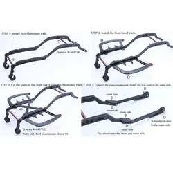 Coque de voiture en Nylon Style parfait, Cage en rouleau pour ARRMA SENTON 3S RC 1/10, accessoires de voiture 