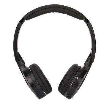

Portable Wireless Headphone Adjustable Voice Control Audio Stereo Foldable Dual Channel With Microphone FM Radio Infrared Car