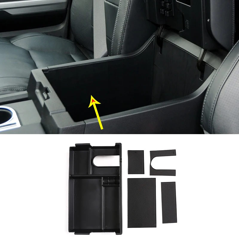 

Для Toyota Tundra 2014-2020, автомобильный Стайлинг ABS, черный цвет, фотоцентральный консоль, органайзер, интерьерные автомобильные аксессуары