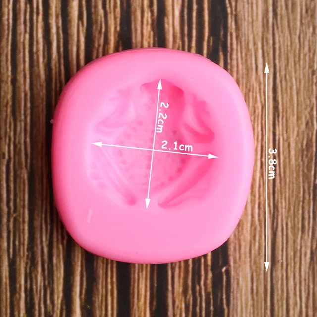 3D Béka Szilikon Formák Állatok Fondant Penészek Barkács Torta Díszítő Szerszámok Cukorkás Csokoládé Gumpaste Penész Gyanta Szappan Öntőformák - Image 2