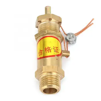 

Pipe Ball Valve G1/4 Air Compressor Safety Release Pressure Valve for Boiler Steam Generator Solenoid Valve