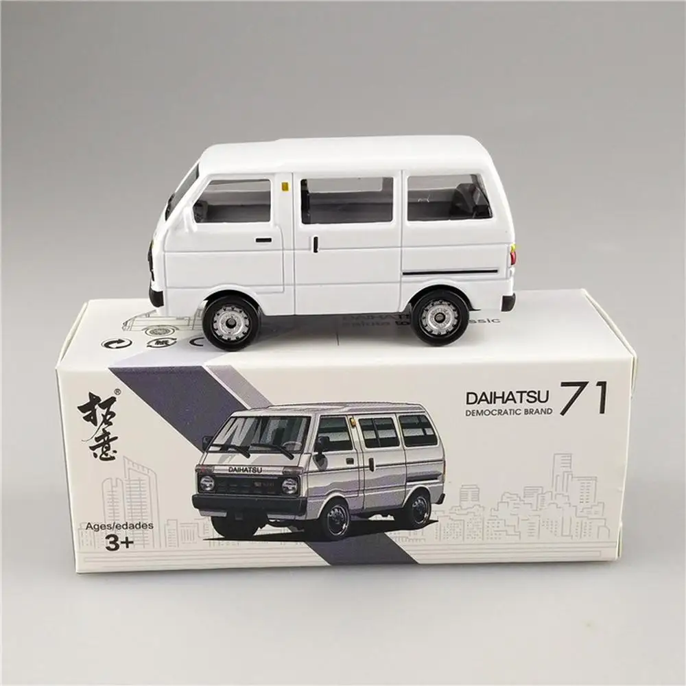 1/50 Масштаб Toyota DAIHATSU Китай Тяньцзинь Huali TJ110 белая литая модель автомобиля подарок