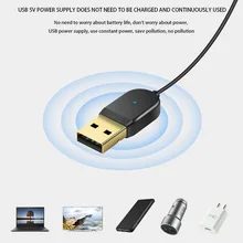 USB Bluetooth 5,0 Handsfree для 3,5 мм AUX автомобильный Bluetooth кабель-приемник мини домашний стерео USB Handsfree кабель беспроводной портативный