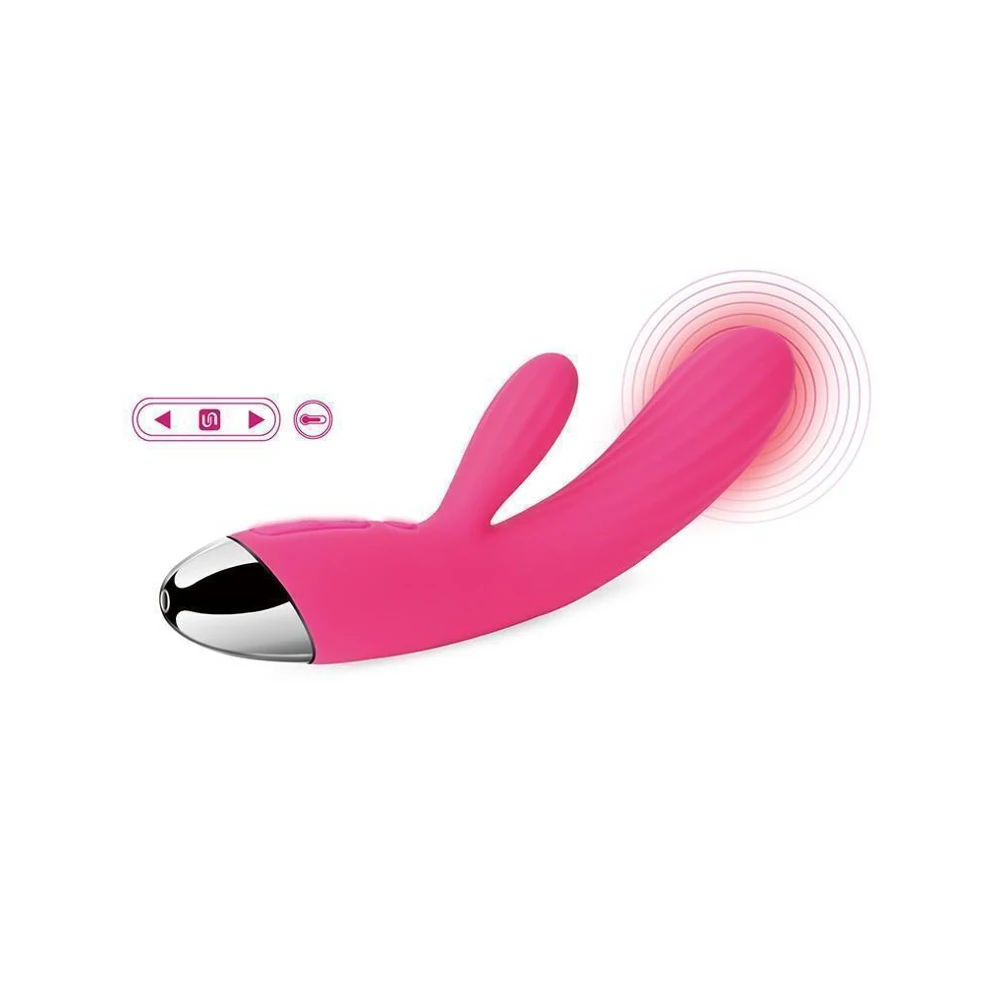 Masturbates with her pink sex tool