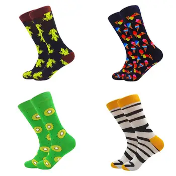 

Classic Fashion Socks Modern compression cotton unisex Funny Men Socks happy skateboard flame Women College Skateboard