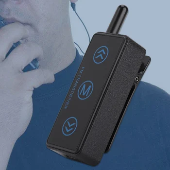 

Brand New And High Quality 400-480MHz Two Way Radio Mini Handheld UHF Walkie Talkies With Headset