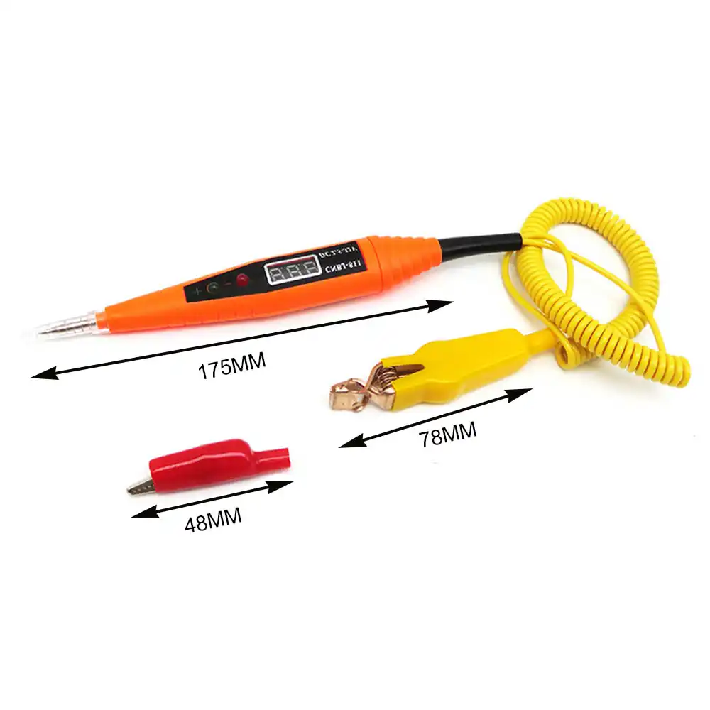 3B80 Circuit Tester Voltage Pen Car Voltage Pen LED Light Systems Auto