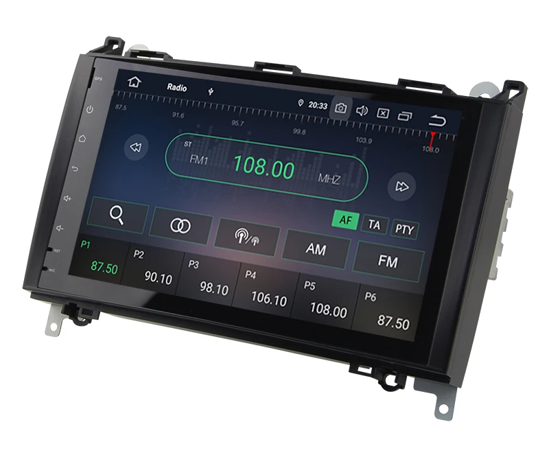 2 Din Android 9,0 автомобильный DVD мультимедийный плеер для Benz Sprinter Vito W169 W245 W469 W639 B200 радио головное устройство gps стерео