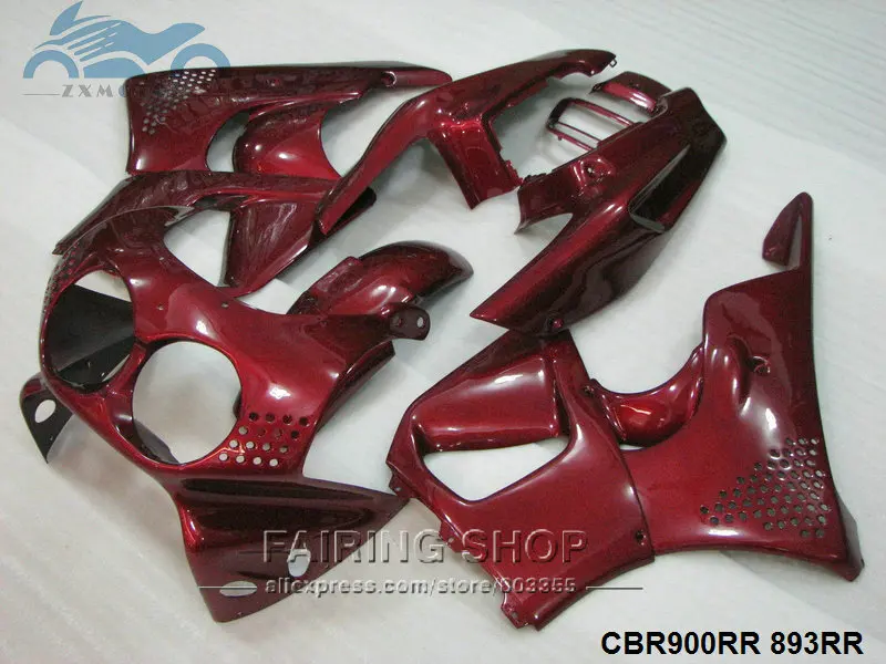 Комплект обтекателей под заказ подходит для Honda CBR900RR893 1992 1995 CBR 900RR893 92 95 комплект