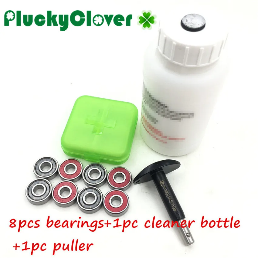 Zuinig Combo 8 Pc 608zz Inline Skates Lager + Skateboard Lager Cleaner + Competitional