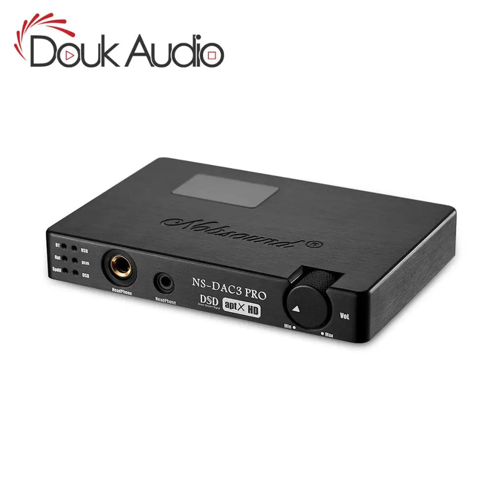 Douk audioMini ES9038 XMOS коаксиальный Оптический CSR8675 Bluetooth 5,0 APTX-HD USB Dop DAC усилитель для наушников цифровой аналоговый преобразователь