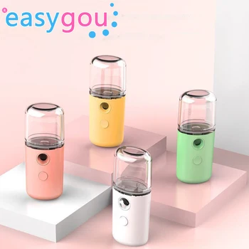 

Portable Mini Air Humidifier USB Rechargable 30ML Wireless Nano Personal Face Sprayer Cool Mist Maker Fogger Humidifier