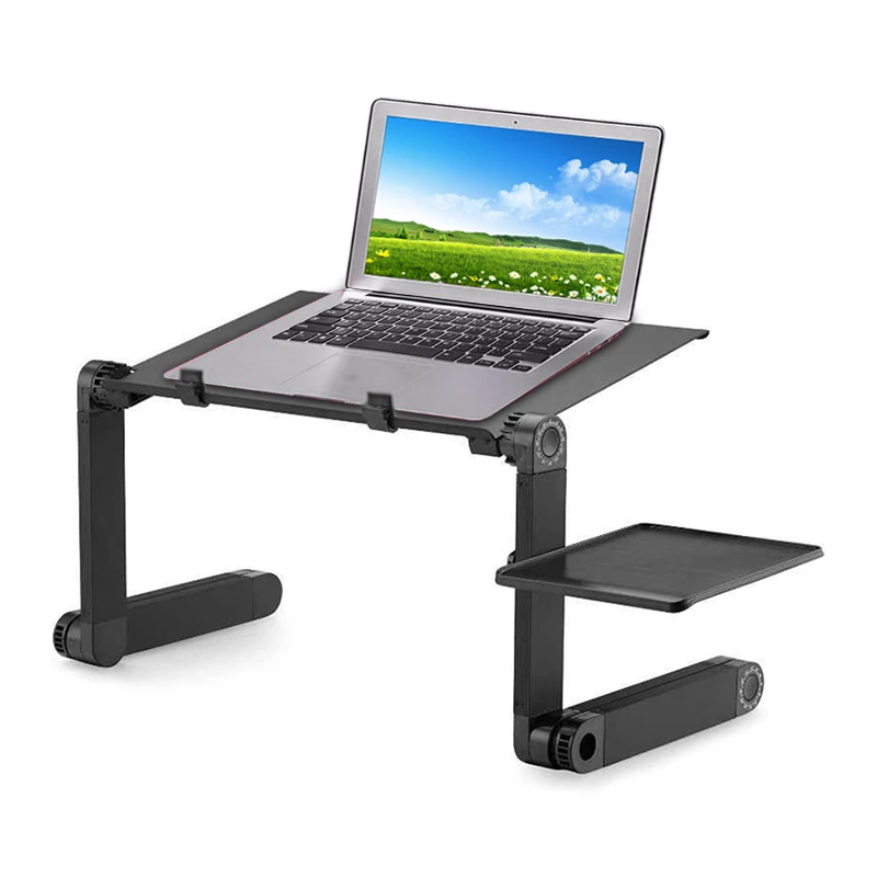 Складной регулируемый складной стол для ноутбука Настольный компьютер mesa para подставка для ноутбука поднос для дивана кровать черный