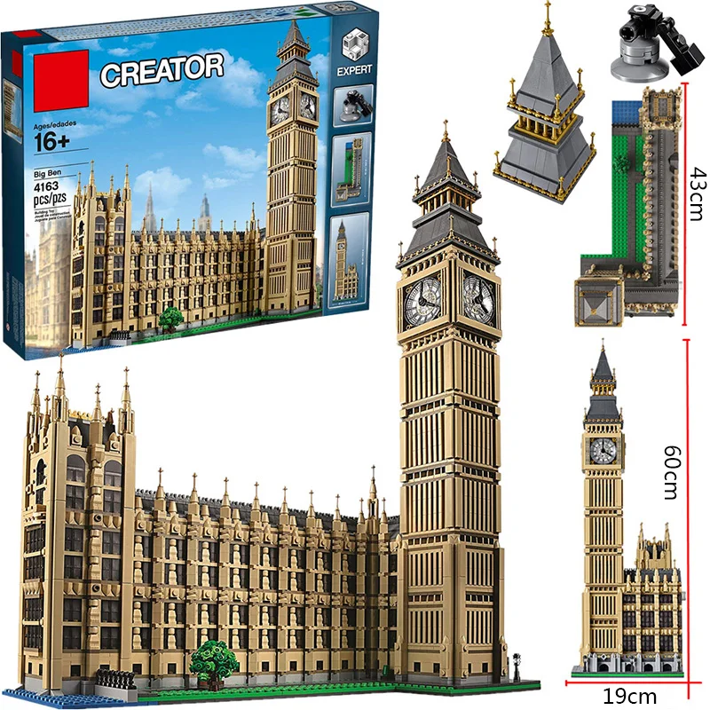 

LYs Creator LELE 30003 Big Ban Model architecture Building Blocks Bricks Streetview series kid DIY Toys Compatible 10253