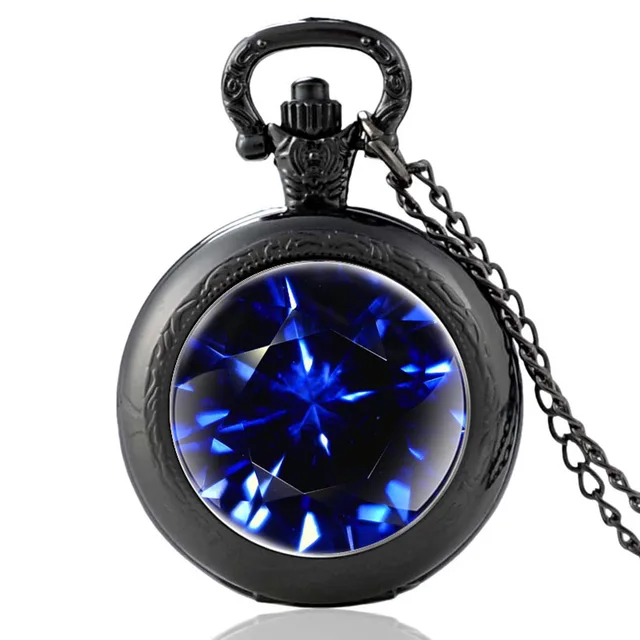 Classic Blue Diamond Design Vintage 