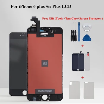 

IPS LCD for iPhone 6 Plus 7 display touch screen digitizer for iPhone 6s Plus screen Mobile Phone LCD module 1920x1080 pantalla