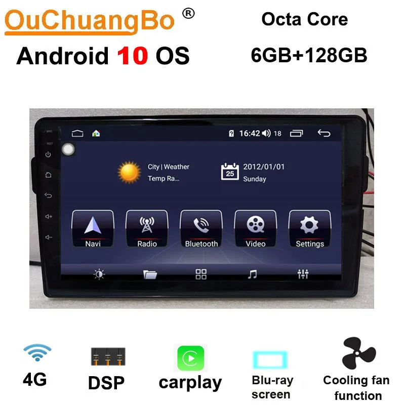 Ouchuangbo android 10.0 radio GPS multimedia tape recorder for GWM great wall Haval Hover H2 2015-2019 carplay DSP 6GB+128GB